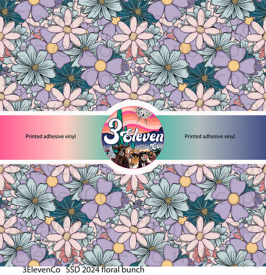 SSD 2024 floral bunch vinyl sheet