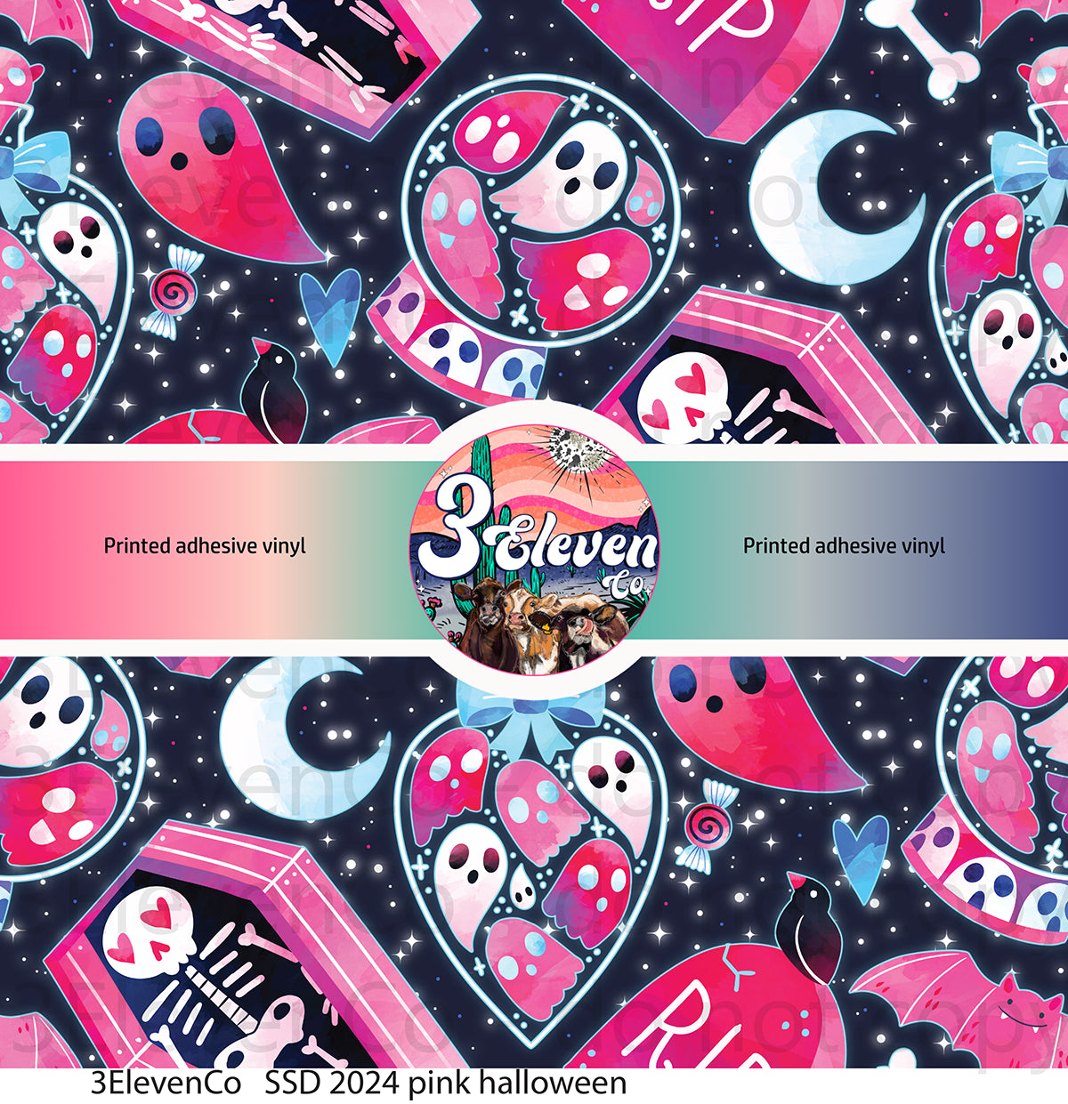 SSD 2024 pink halloween vinyl sheet