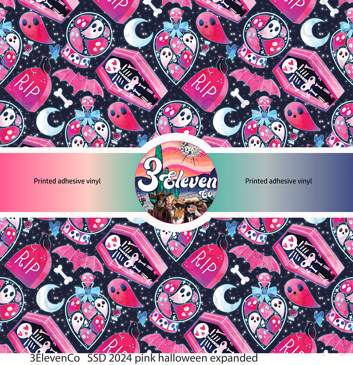 SSD 2024 pink halloween vinyl sheet