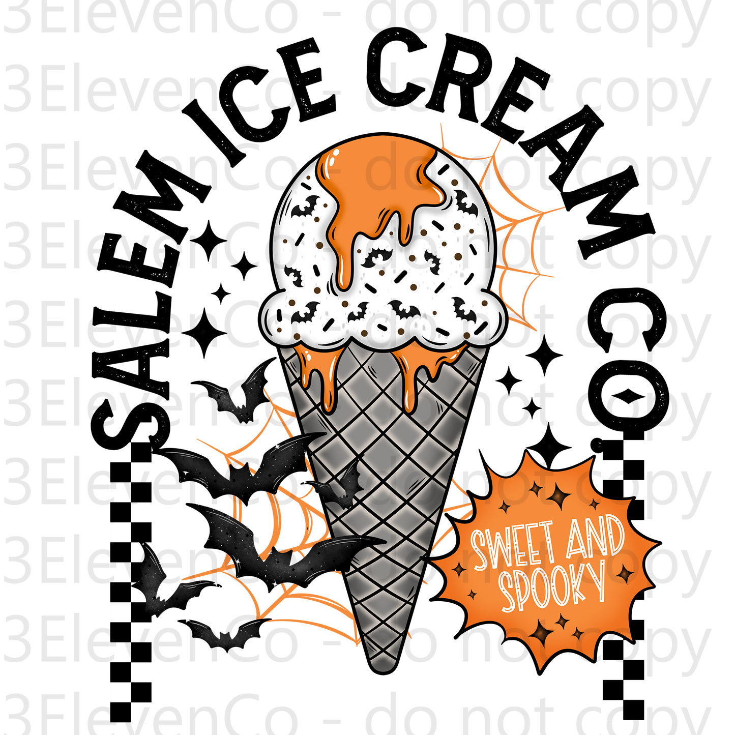 CS 2024 salem ice cream co vinyl sheet | decal | UV wrap| vinyl wrap | DTF print