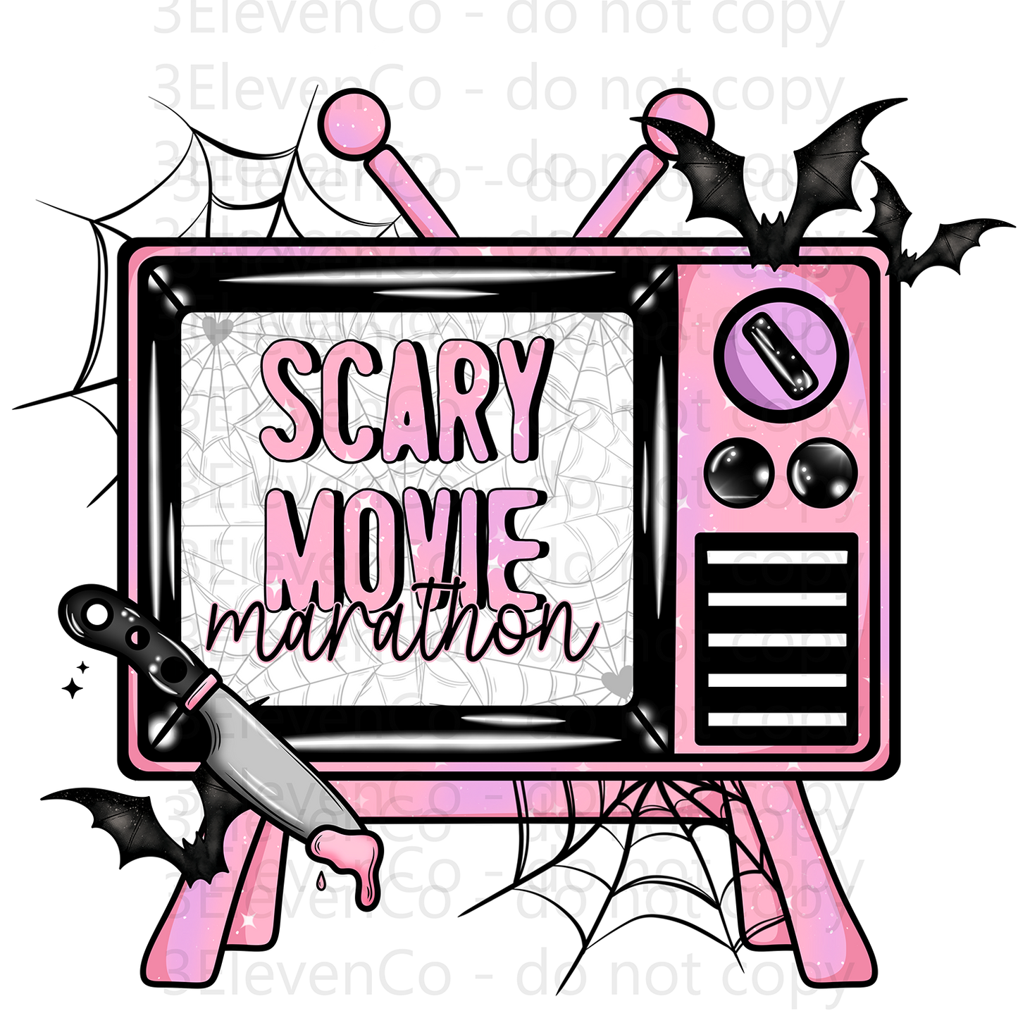 scary movie vinyl sheet | decal | UV wrap