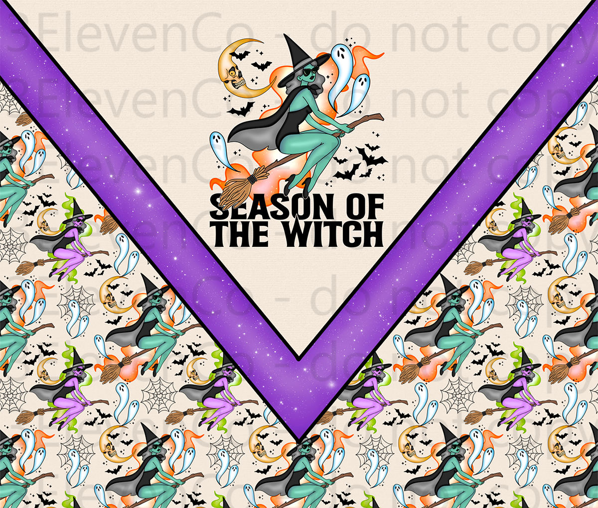 NDC 2024 season of the witch vinyl sheet | decal | vinyl wrap | UV DTF cup wrap | DTF prints