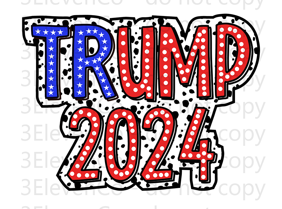 Trump 2024 decal | DTF print