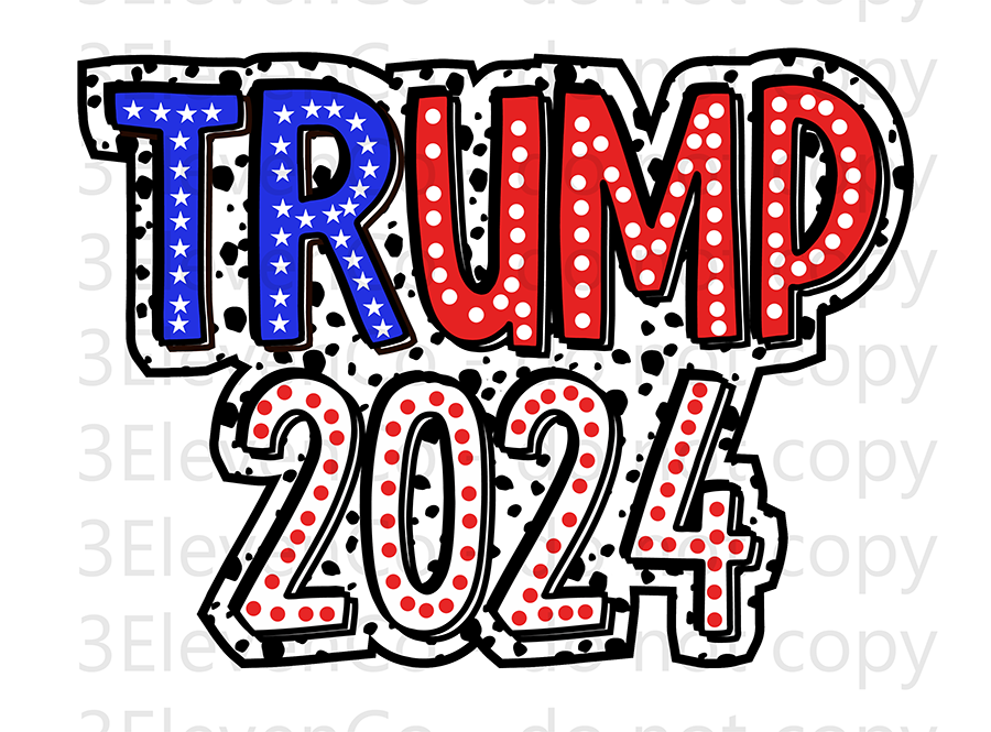 Trump 2024 decal | DTF print