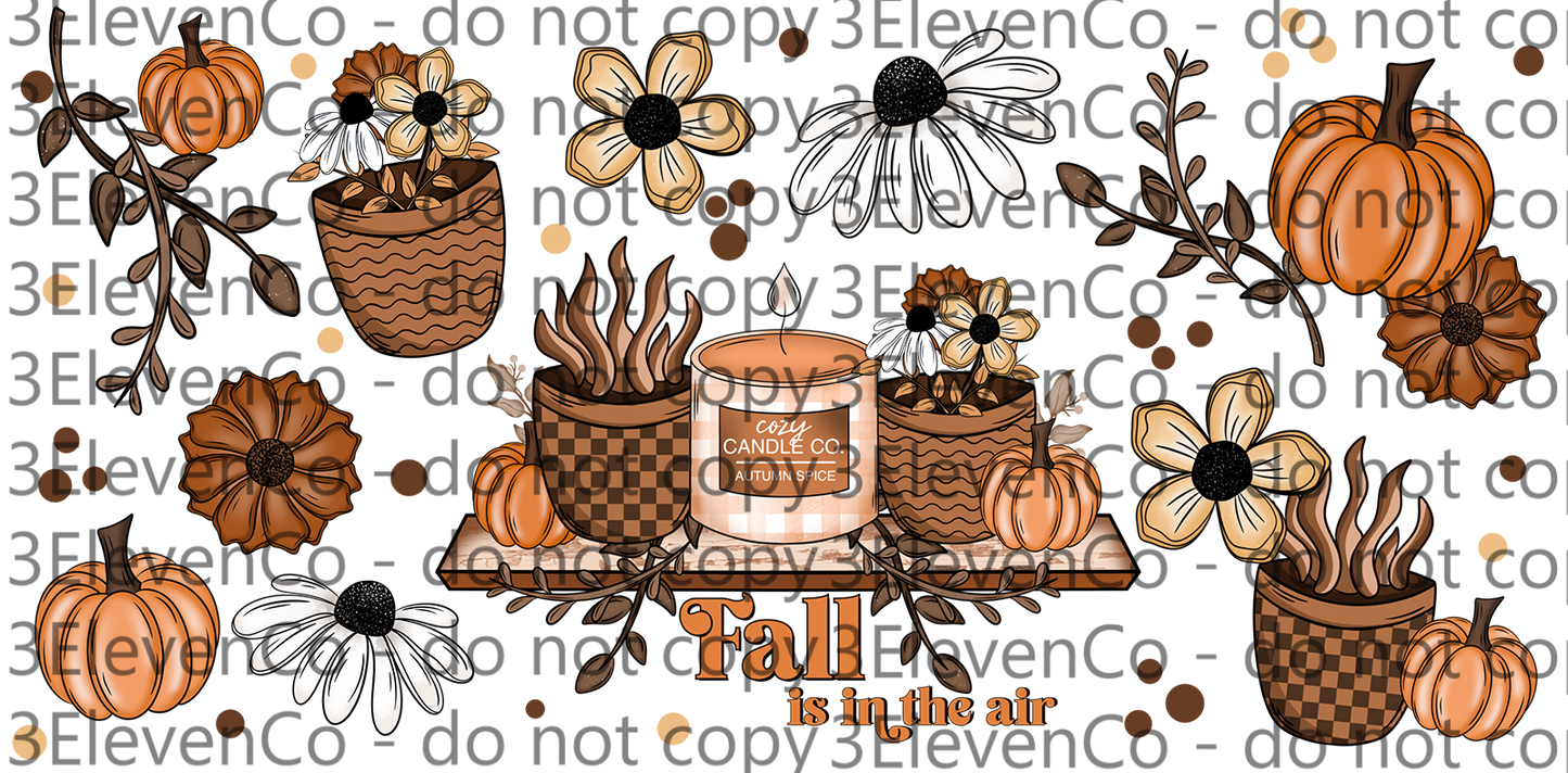 CS 2024 autumn seamless vinyl sheet | decal | UV DTF decal | UV cup wrap | DTF print