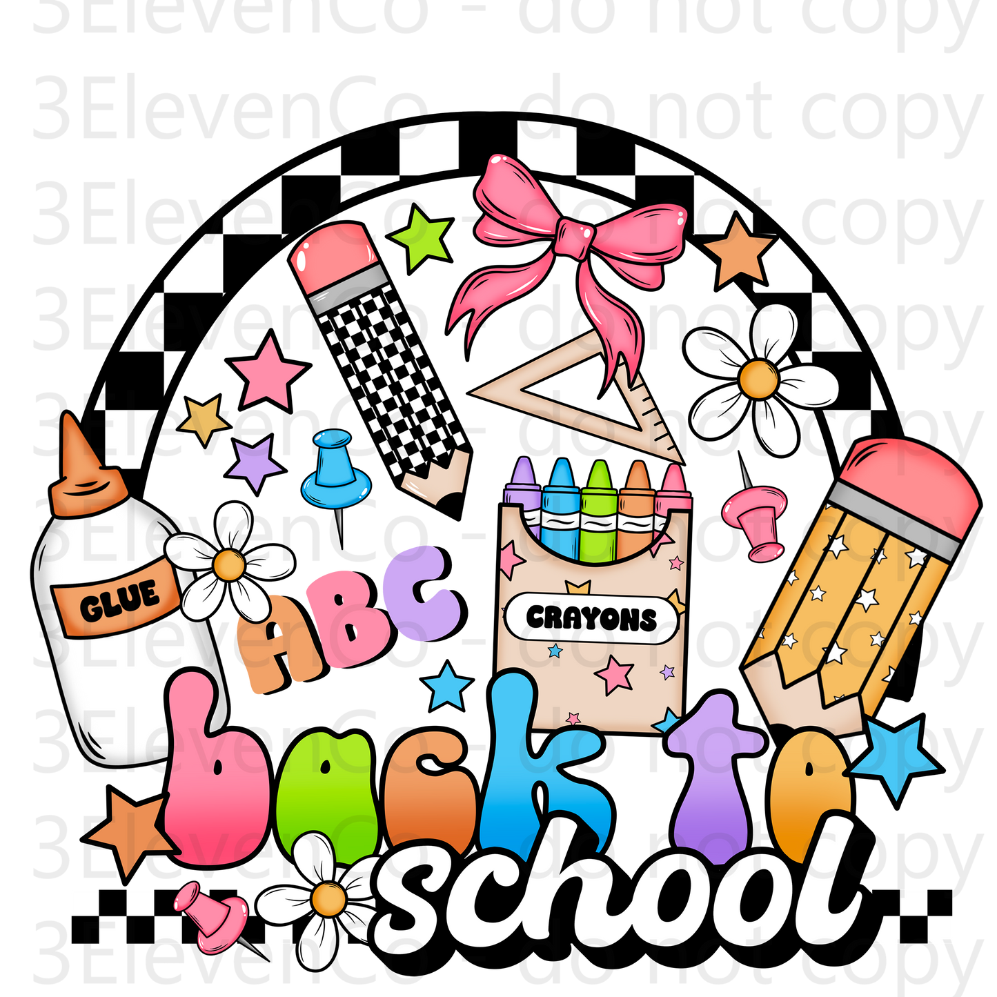 CS 2024 back to school vinyl sheet | decal | UV wrap | DTF print