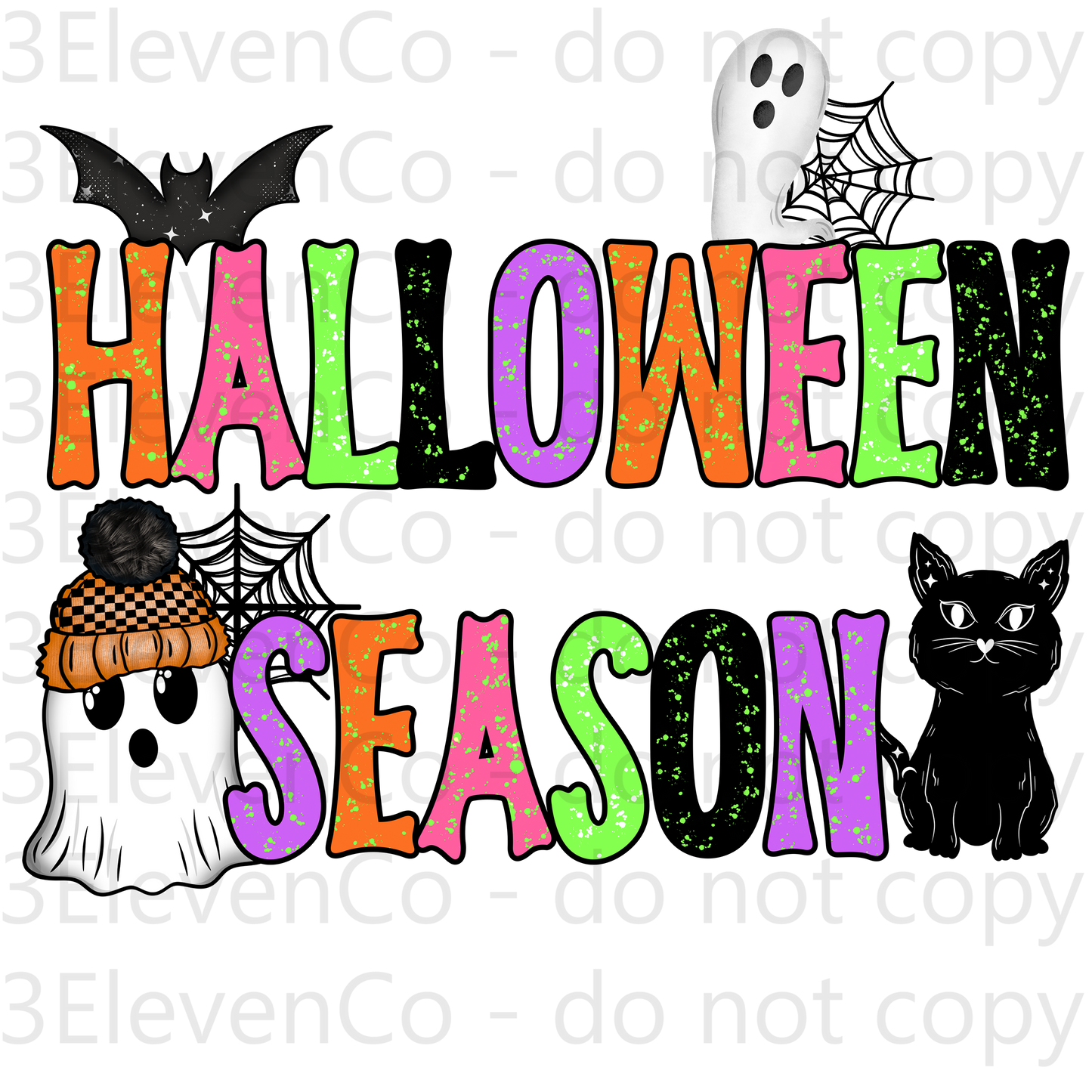 VD 2024 halloween season vinyl decal | UV DTF decal | DTF print