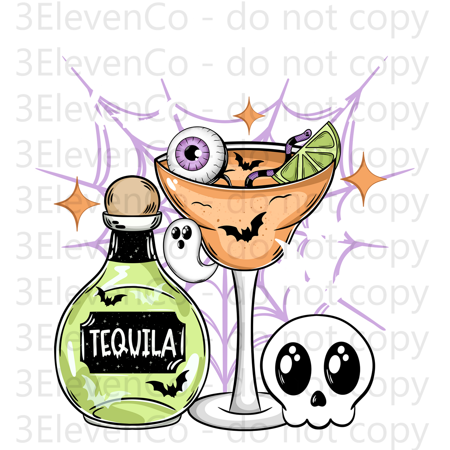 CS 2024 spooky rita seamless vinyl sheet | decal | UV wrap | vinyl wrap | DTF print