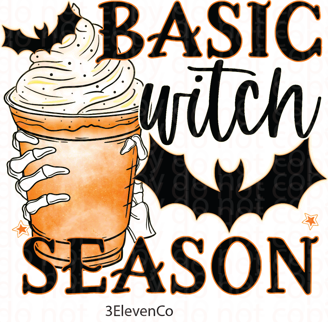 basic witch season decal or sublimation print