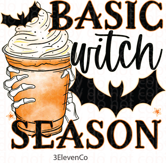basic witch season decal or sublimation print