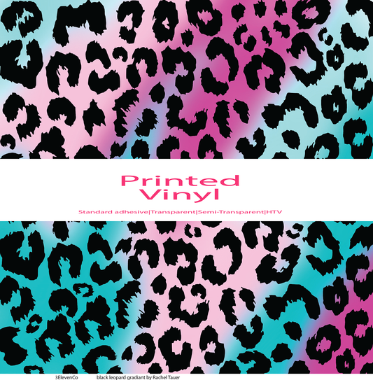 Leopard by Rachel Tauer: SotaKupz vinyl sheet