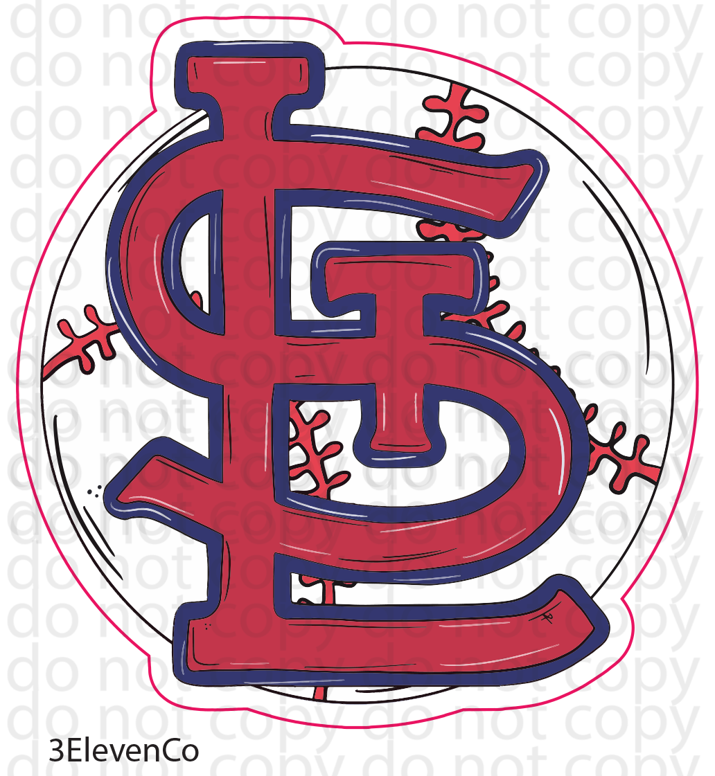 cardinals vinyl sheet|sticker|semi-transparent decal