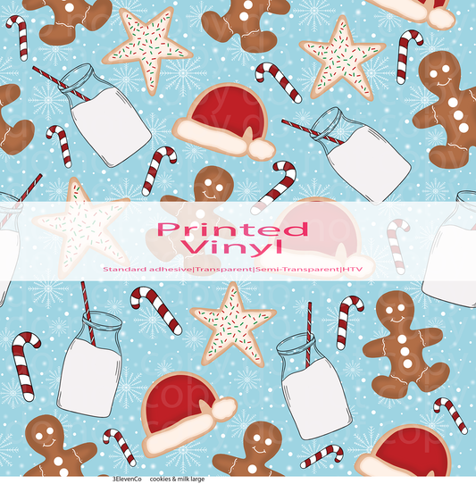 cookies & milk vinyl sheet or decal