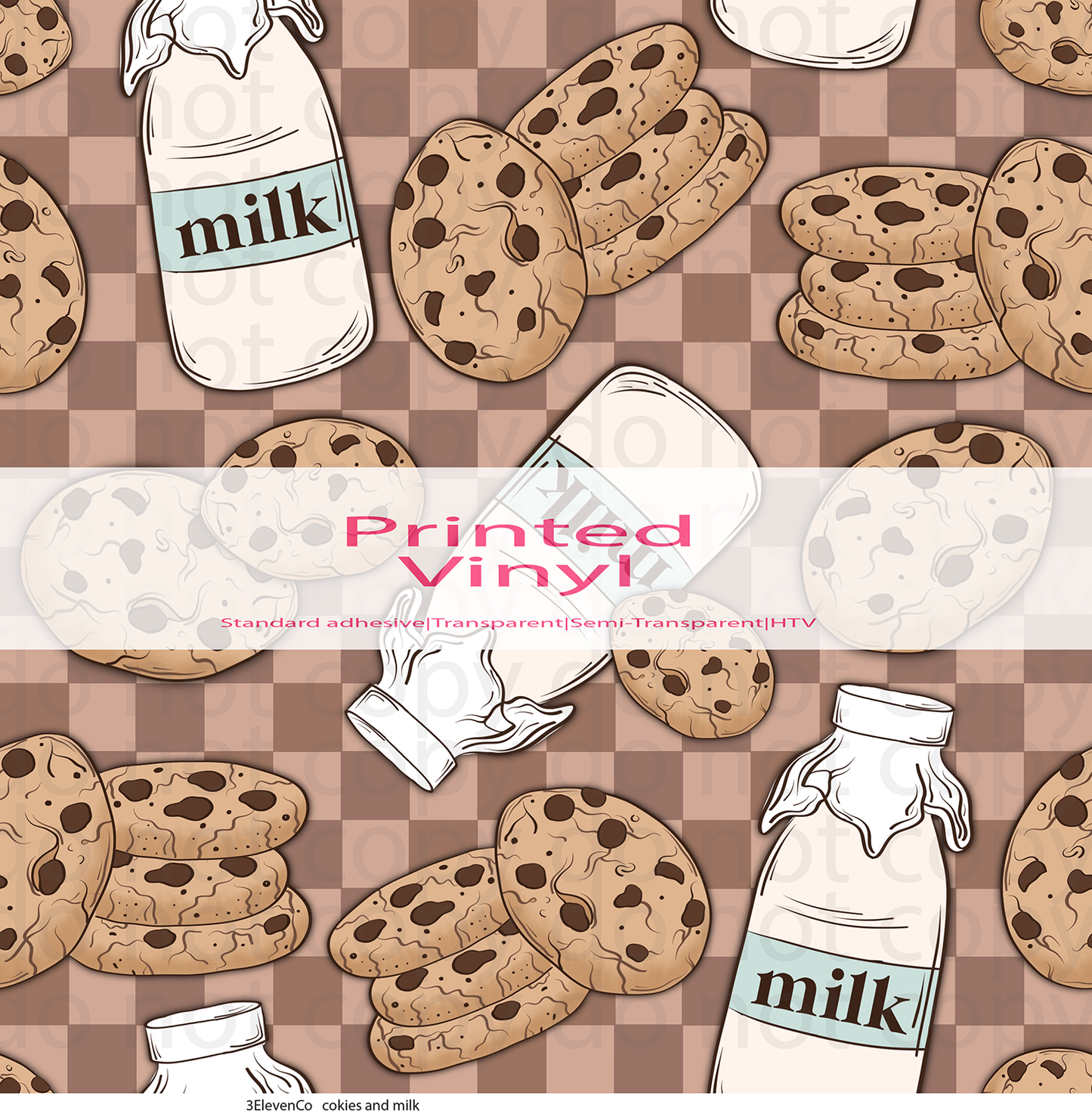 cookies and milk vinyl sheet or decal