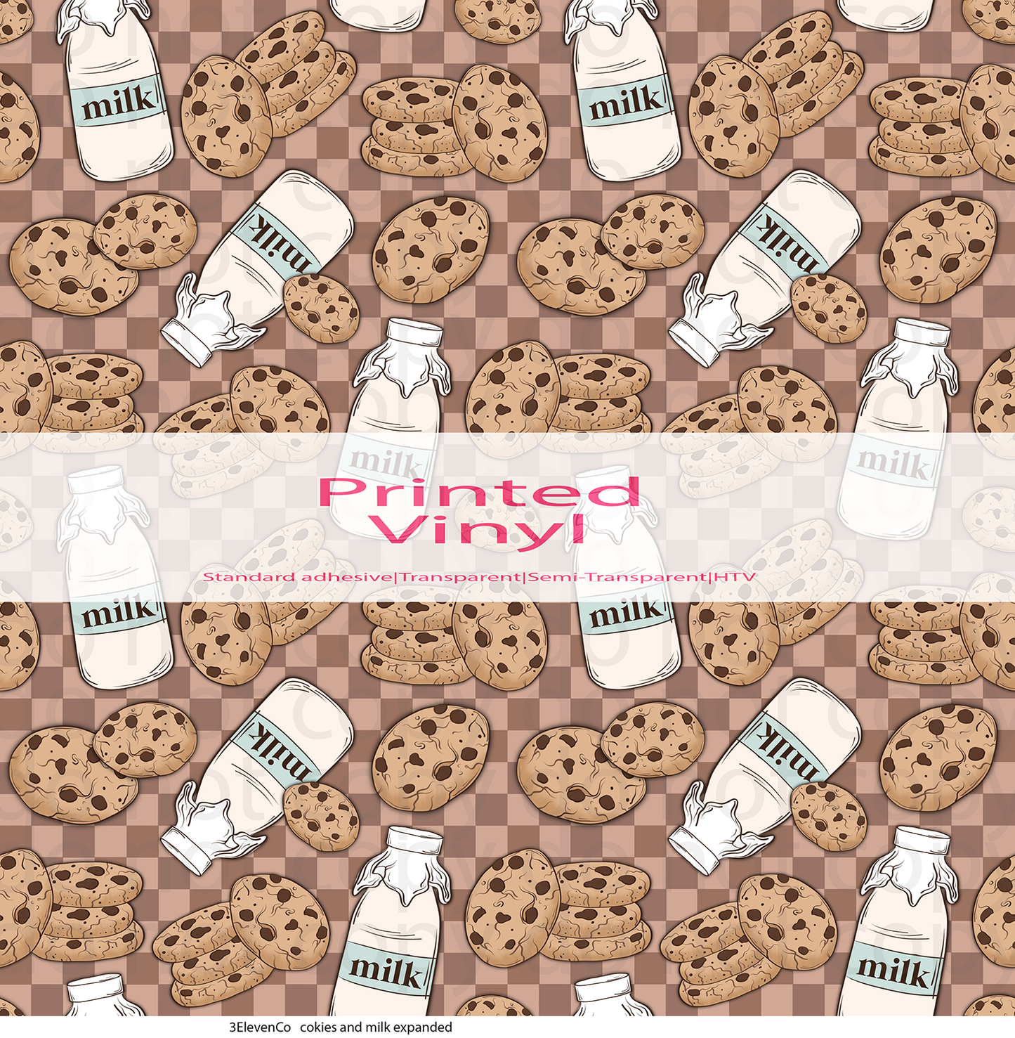 cookies and milk vinyl sheet or decal