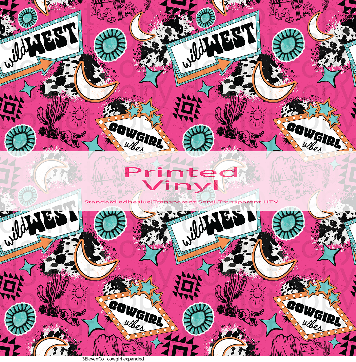 cowgirl vinyl sheet or decal