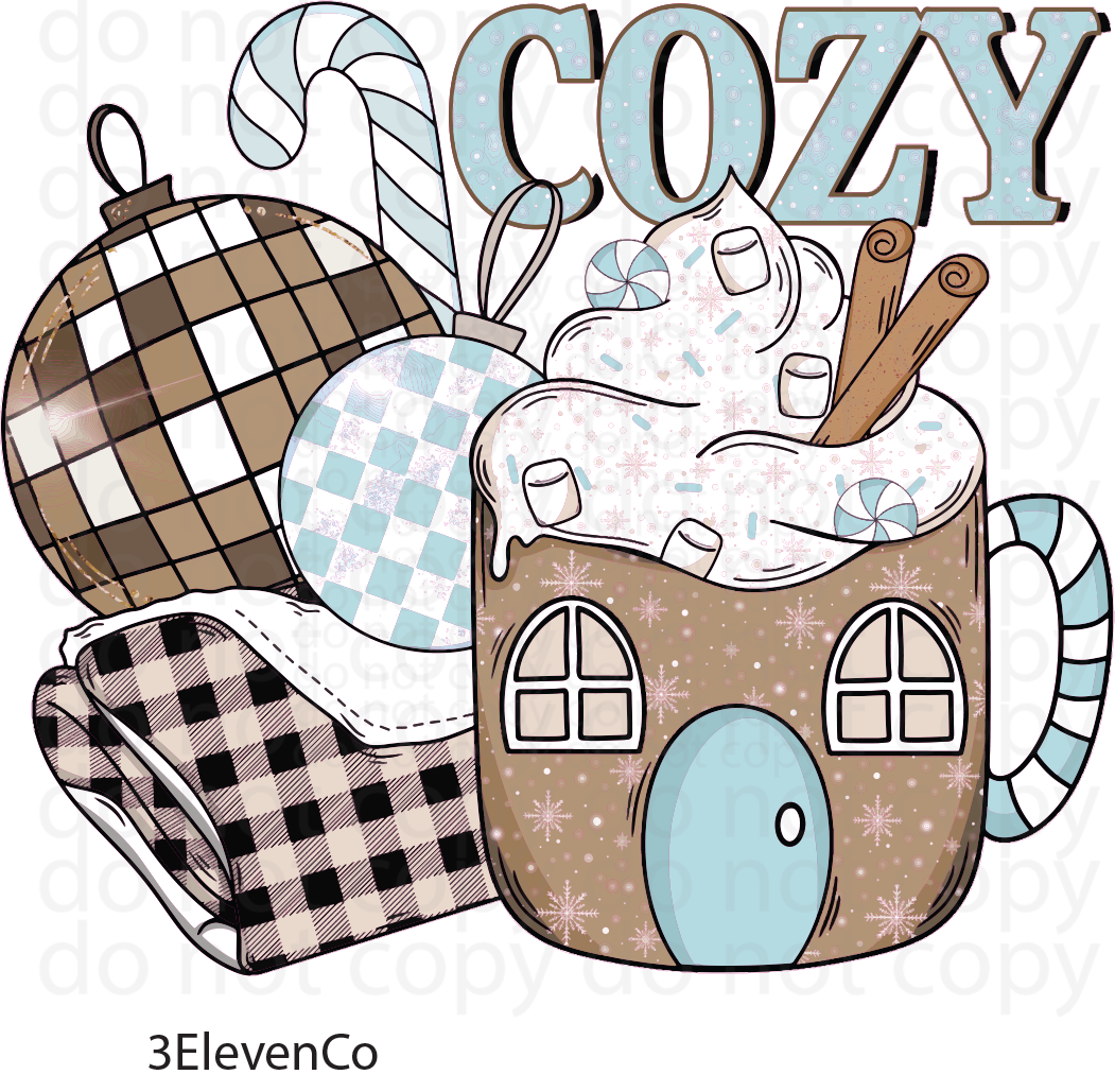 cozyyy decal or sublimation print