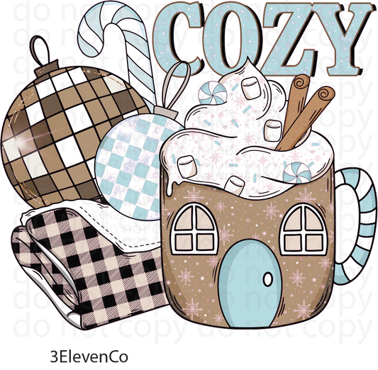 cozyyy decal or sublimation print