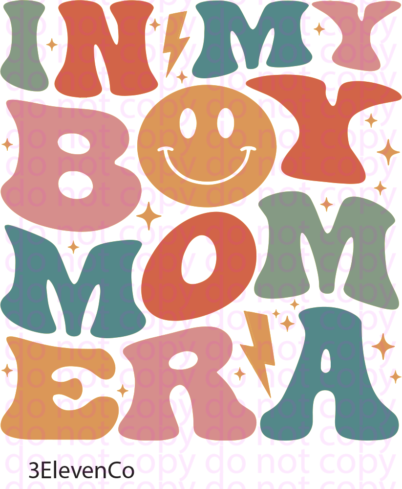 mom decal or sublimation print