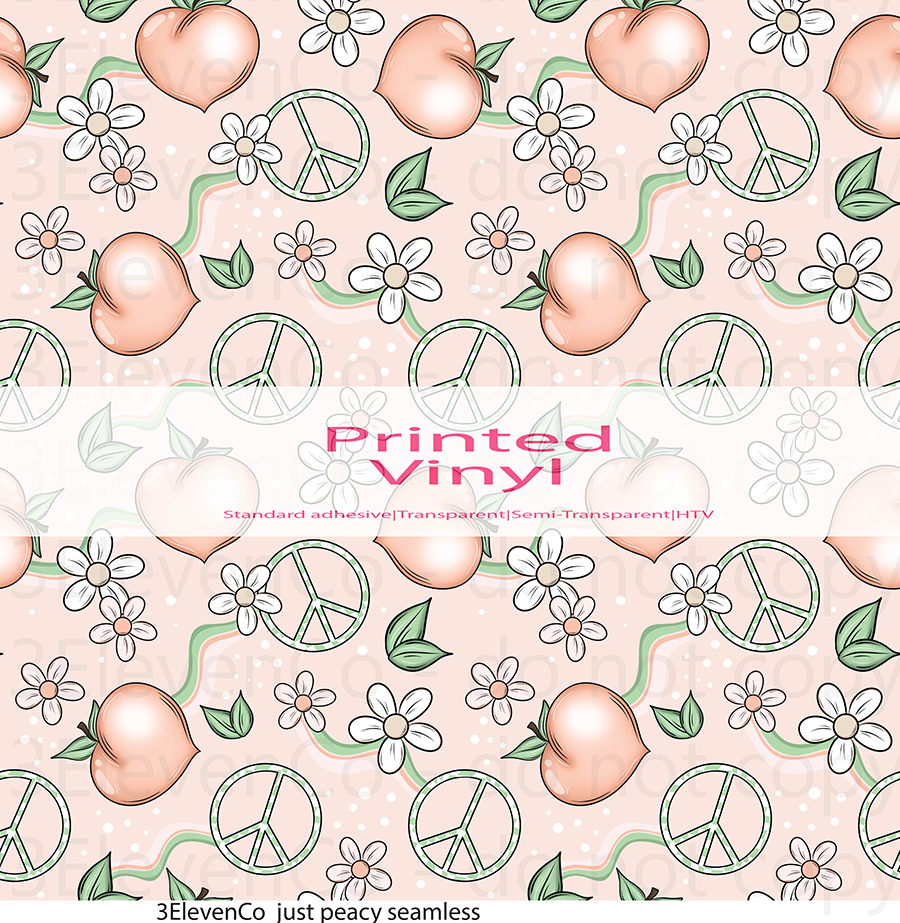 just peachy vinyl sheet or decal