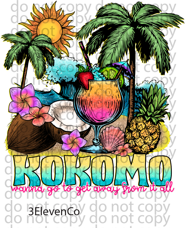 Kokomo decal