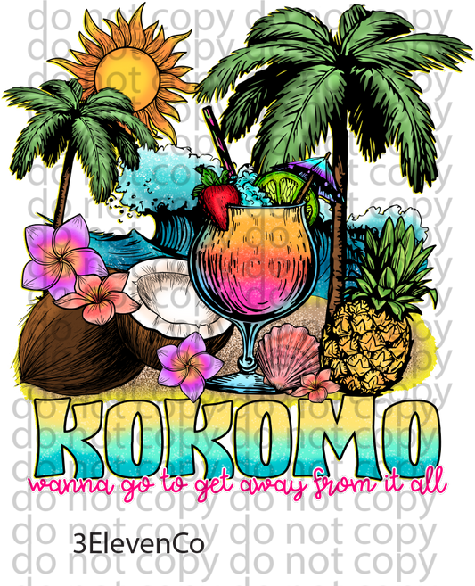 Kokomo decal