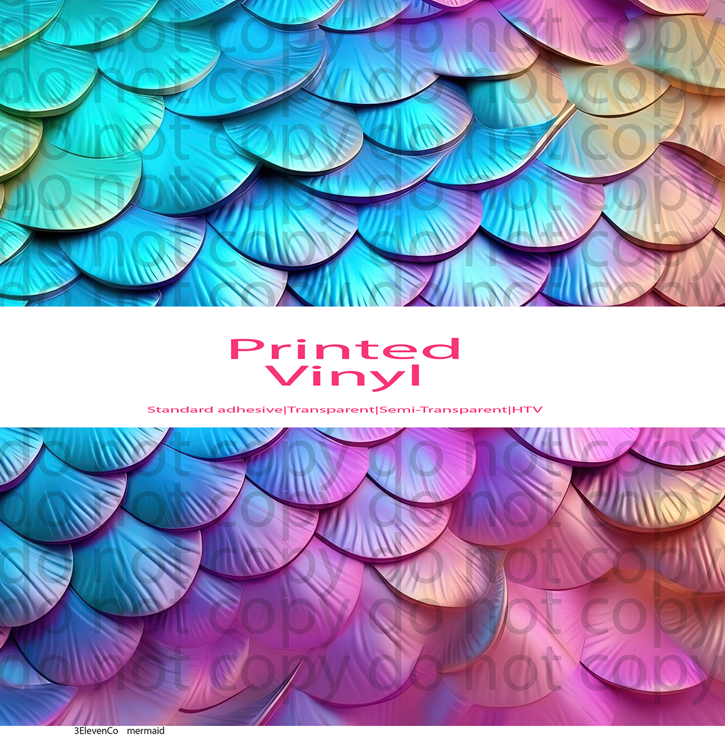 mermaid scales vinyl sheet