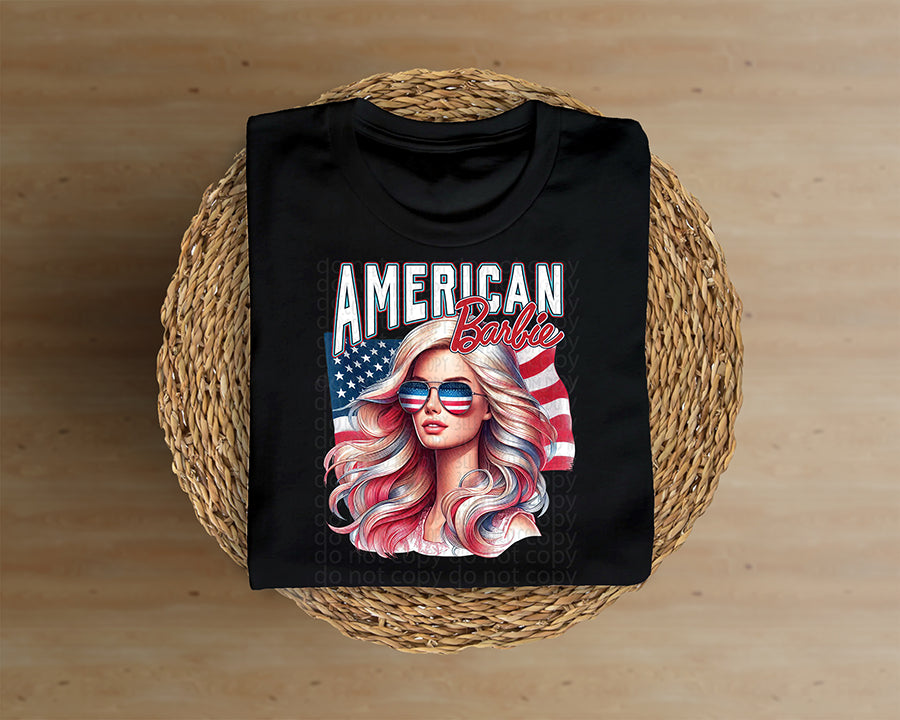 American Barbie tee or sweatshirt