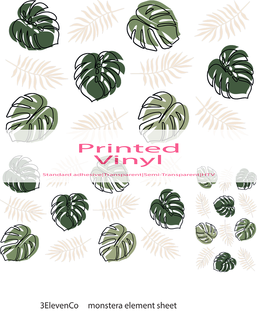 monstera element sheet