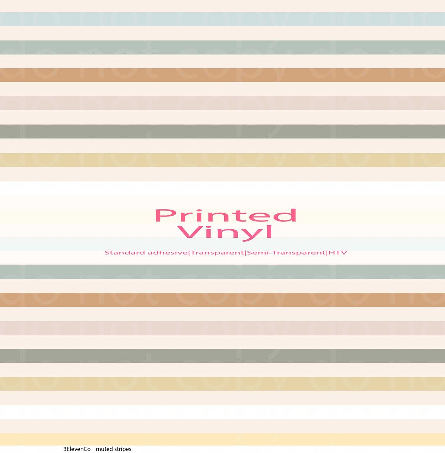 florals & stripes vinyl sheet