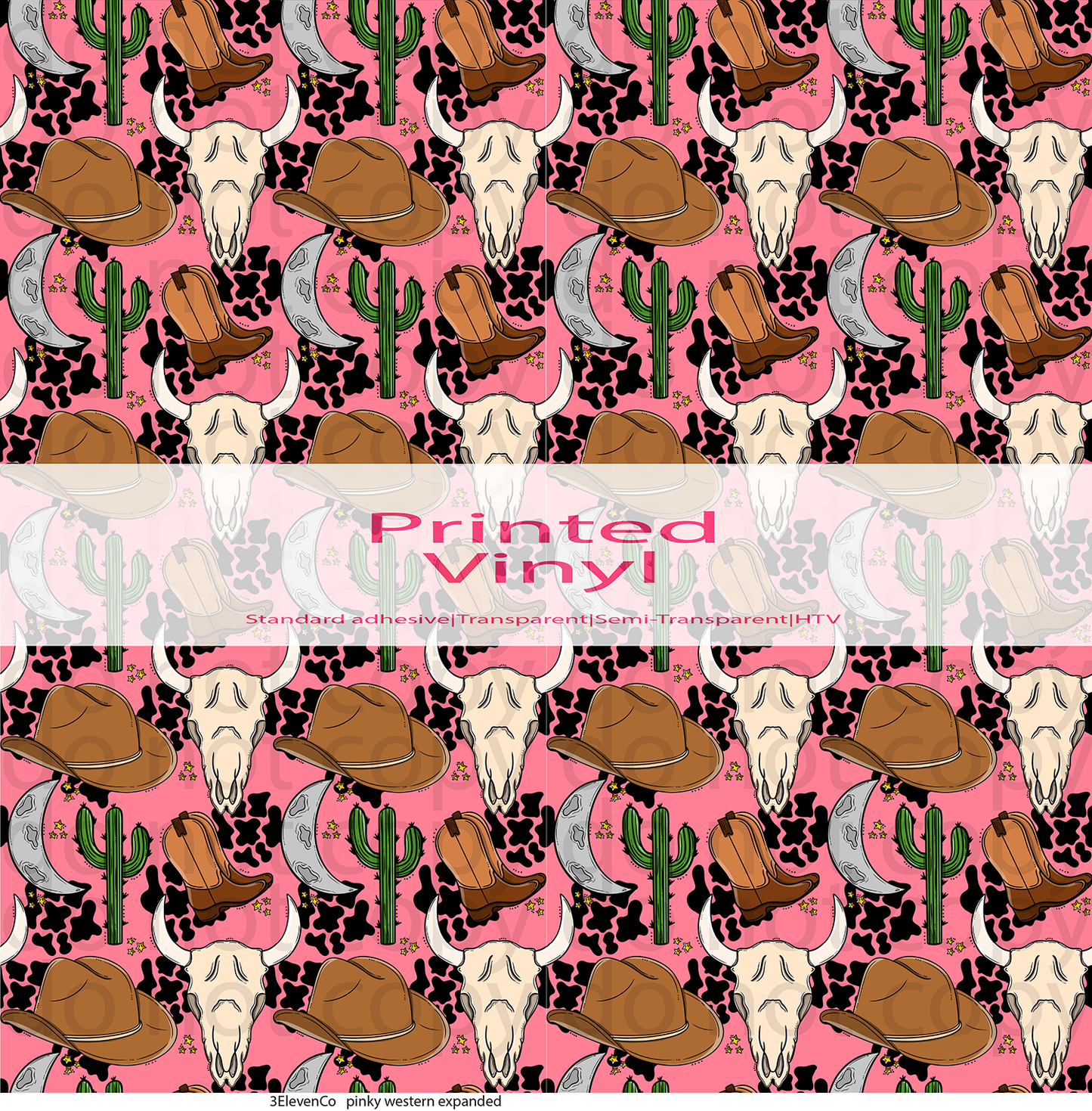 pinky western vinyl sheet