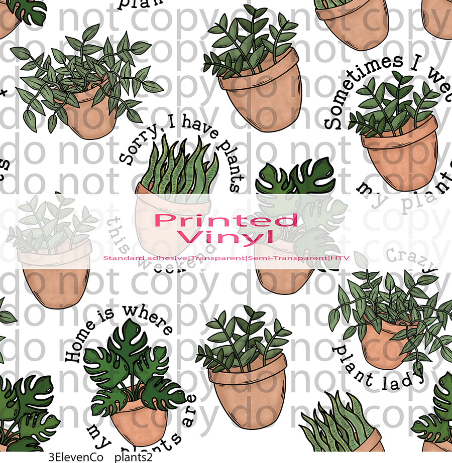 plants2 vinyl sheet