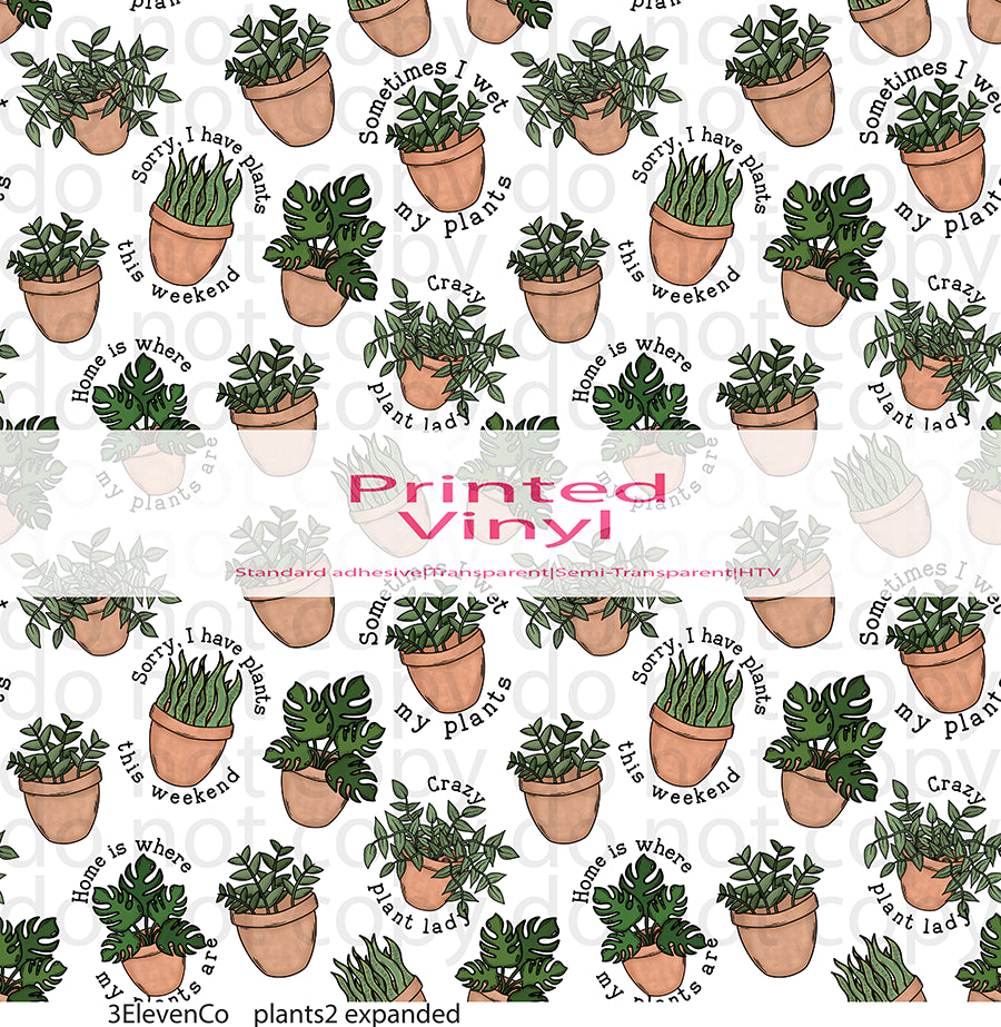 plants2 vinyl sheet