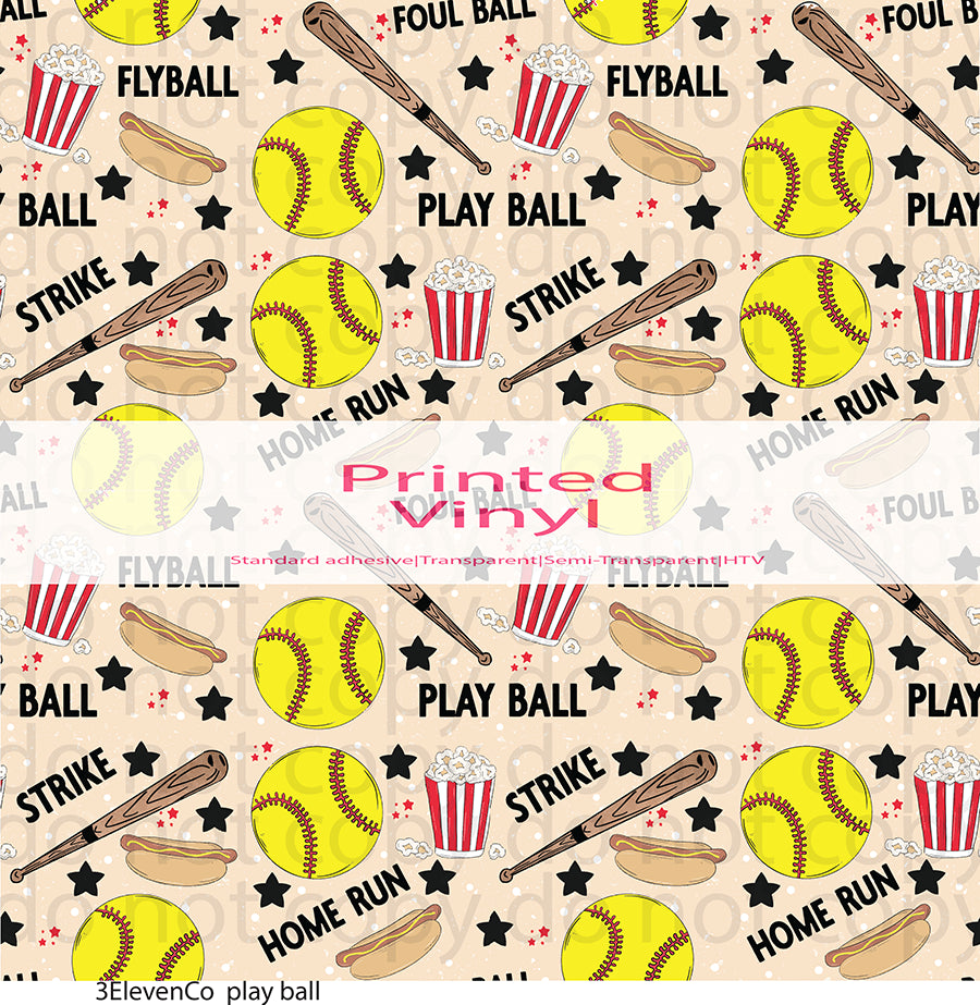 play ball vinyl sheet