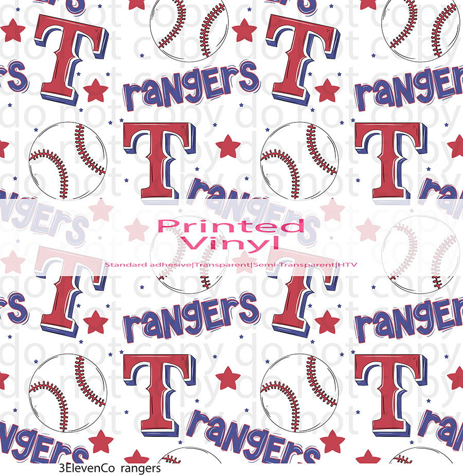 rangers vinyl sheet|sticker|semi-transparent decal