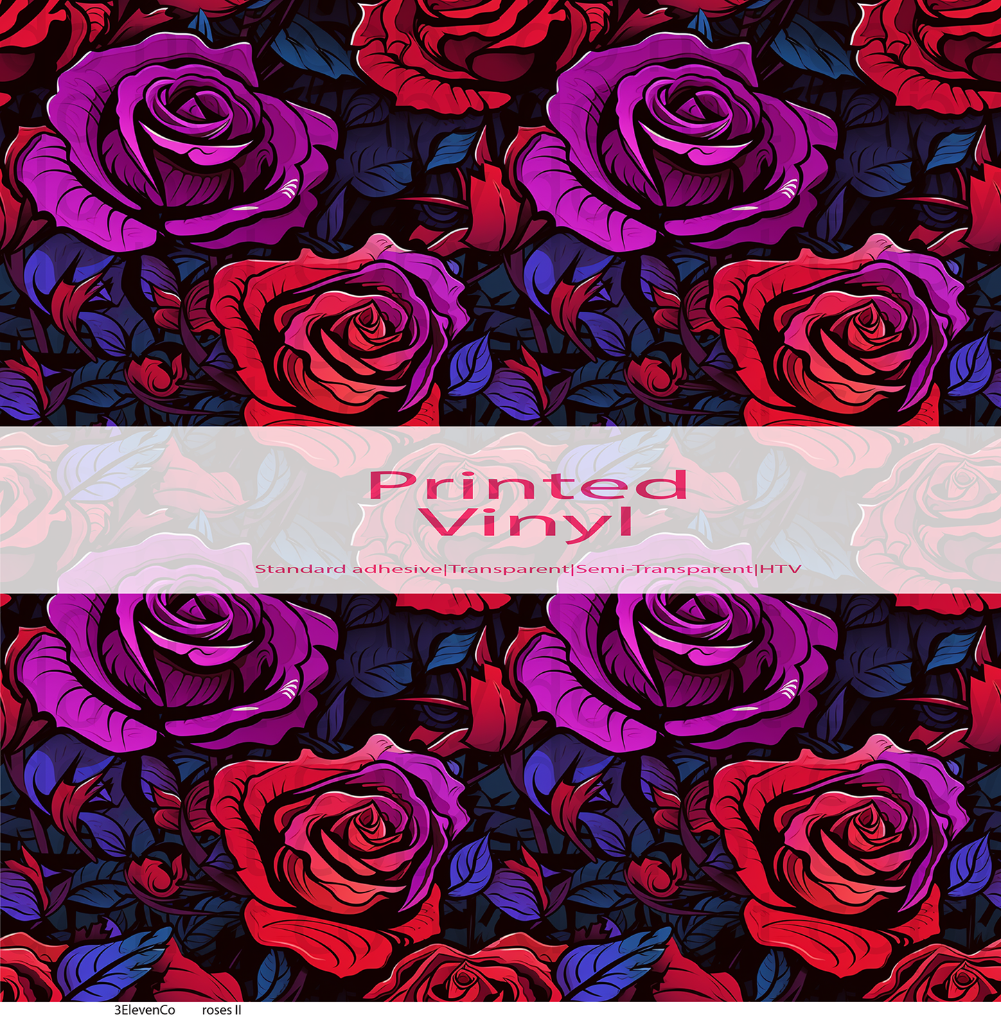 rose collection vinyl sheet