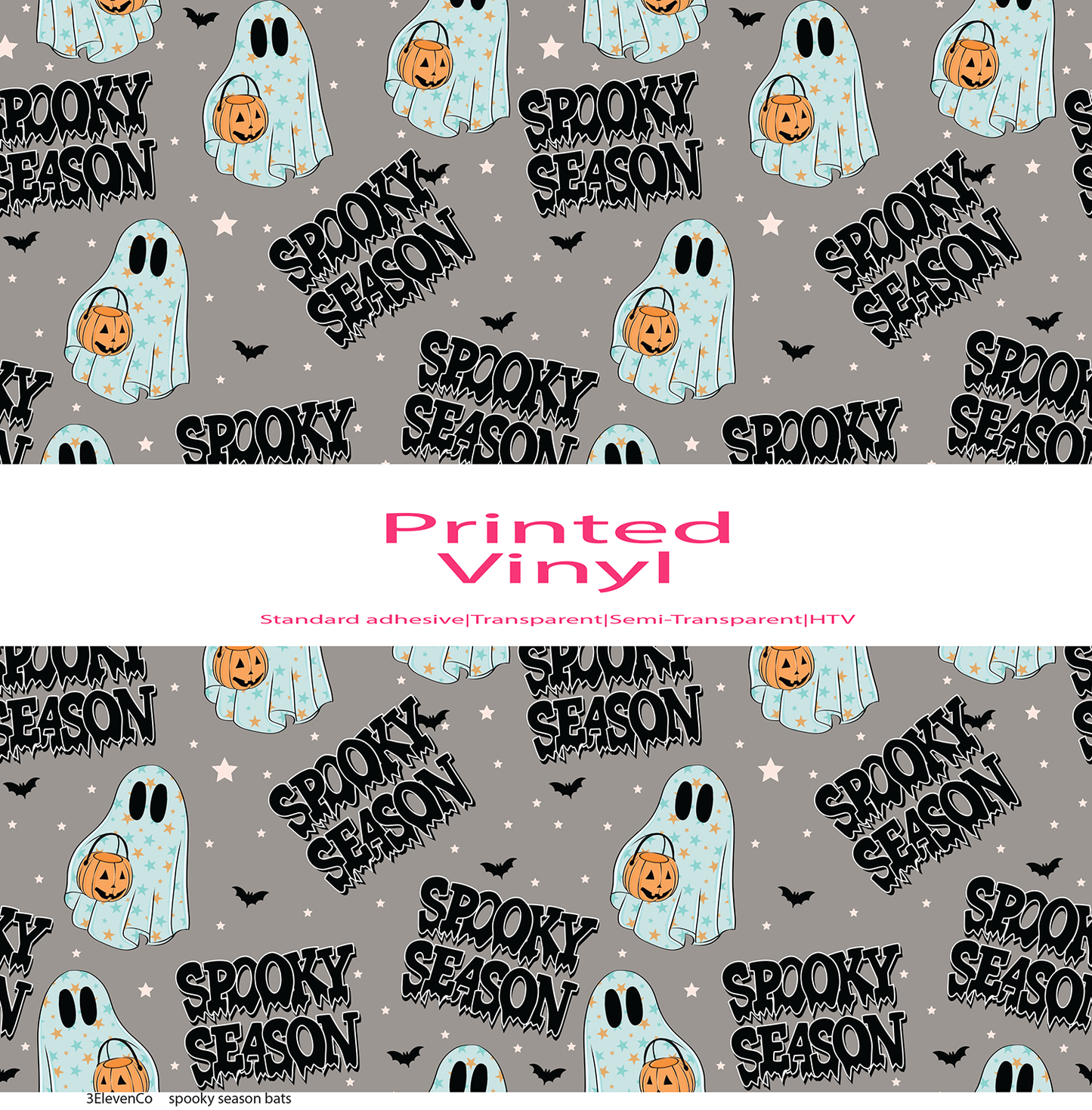 spooky season bats vinyl sheet or decal