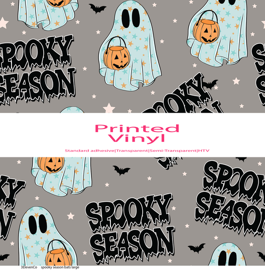 spooky season bats vinyl sheet or decal