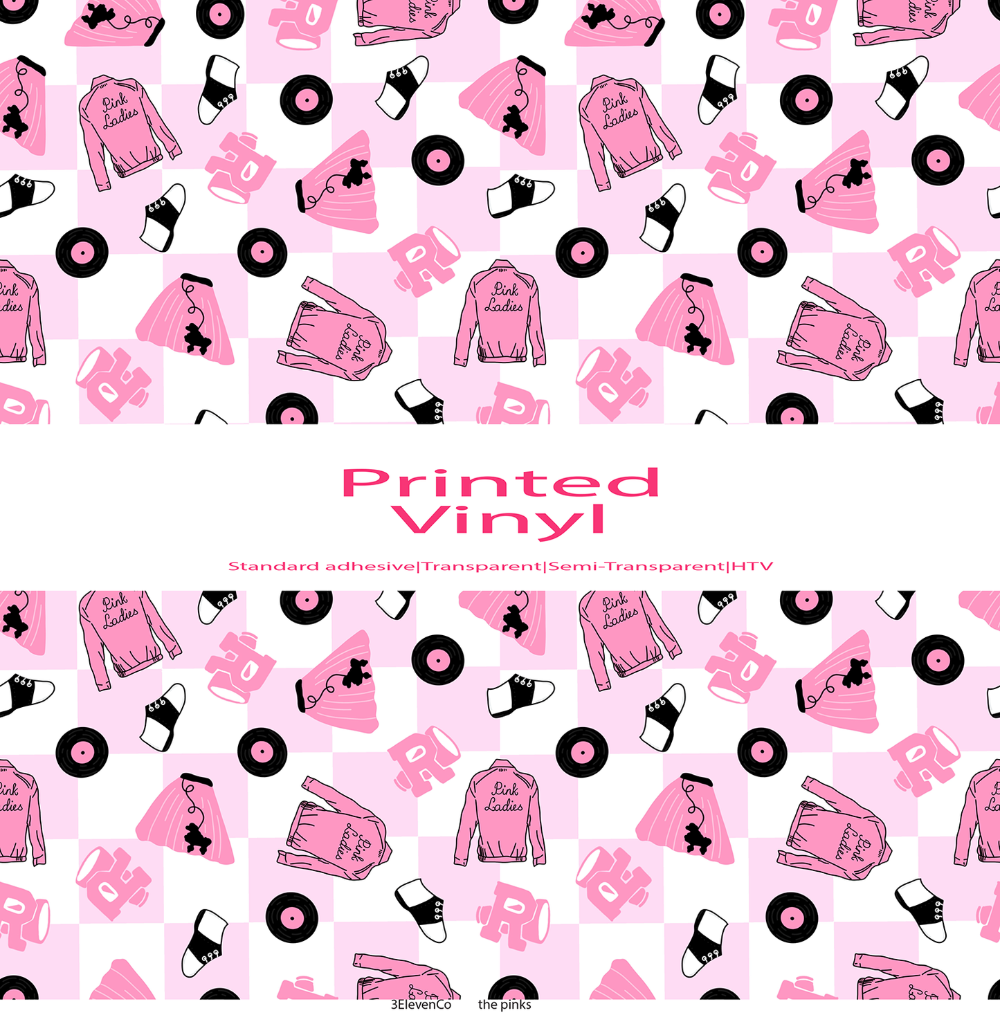 the pinks vinyl sheet