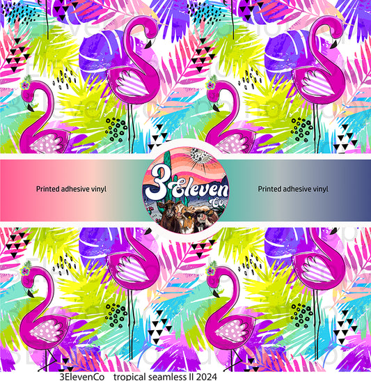 tropical seamless II 2024 vinyl sheet