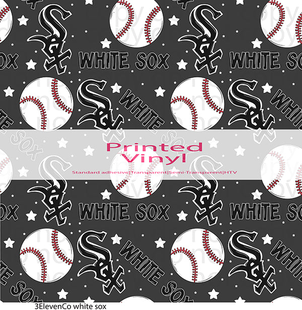 white sox sox vinyl sheet|sticker|semi-transparent decal