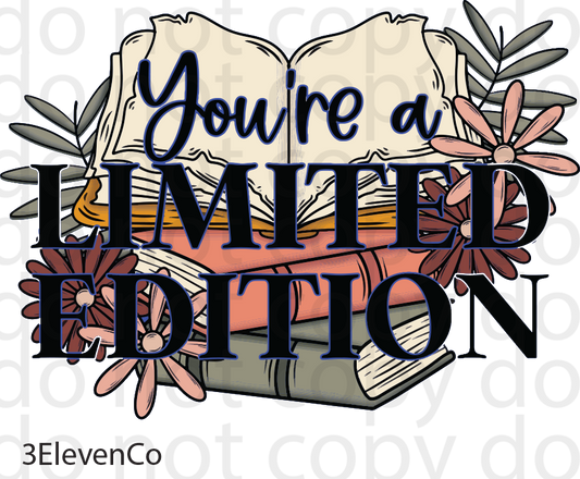 you're limited edition decal or sticker