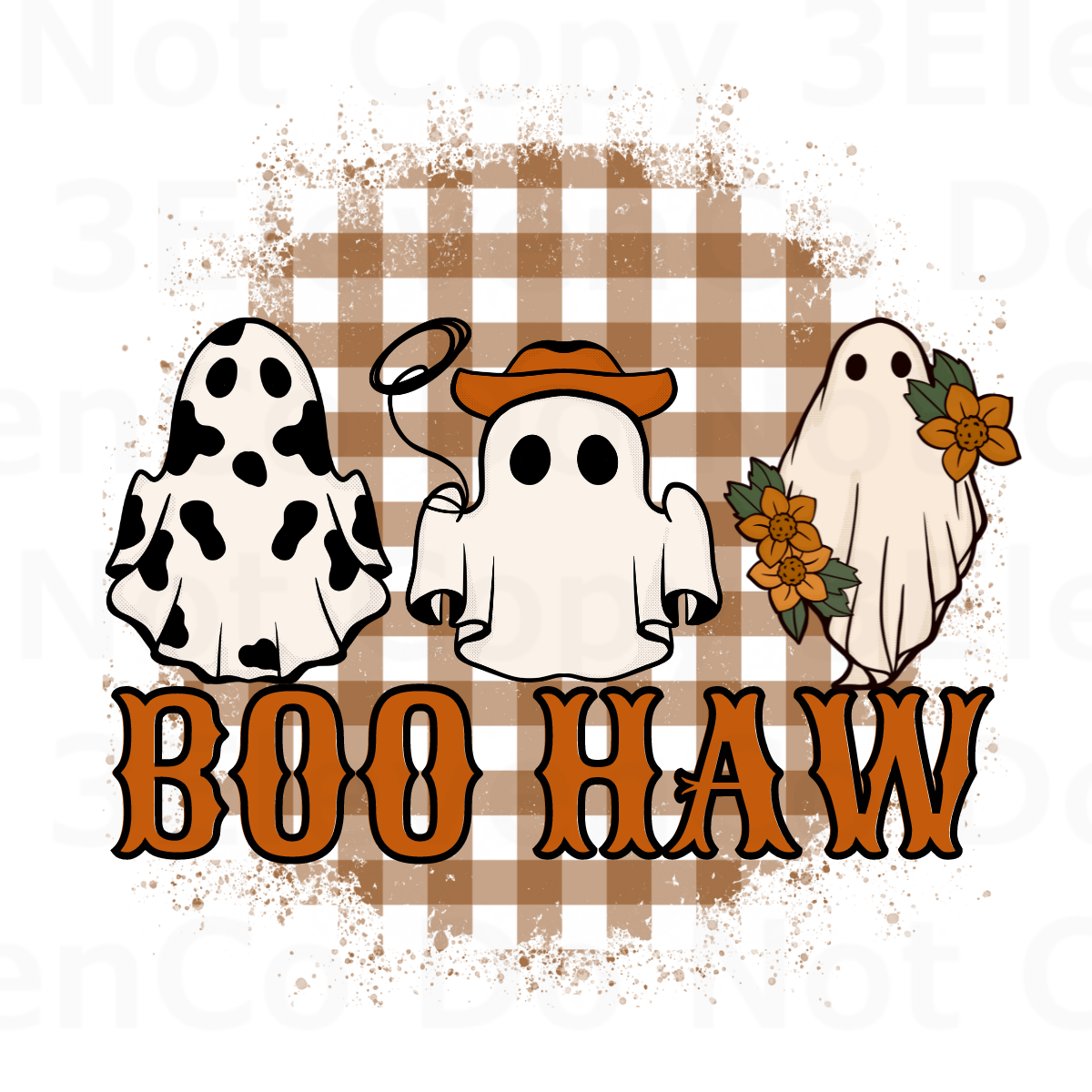 2024 boo haw ghosties decal | UV DTF | DTF