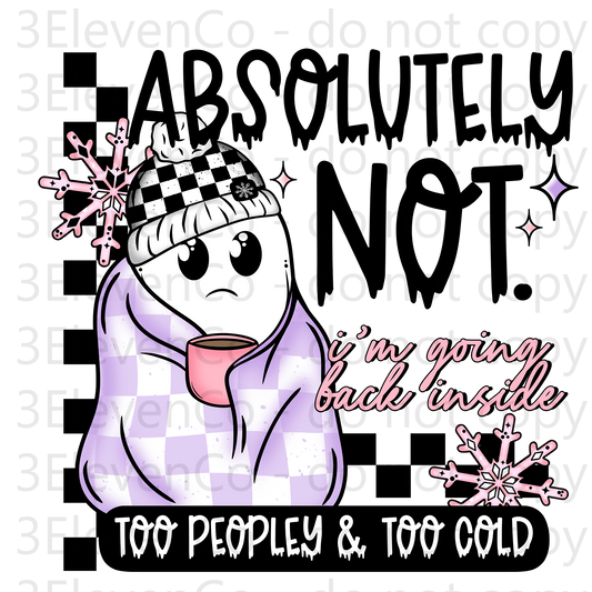 CS 2024 too peopley too cold UV DTF decal (dec)