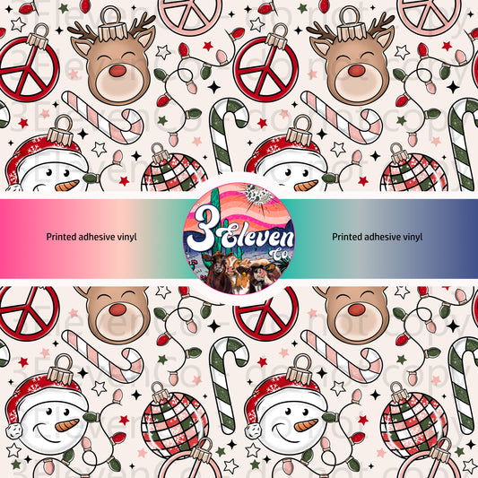 CS 2024 retro Christmas (1) seamless vinyl sheet (oct)