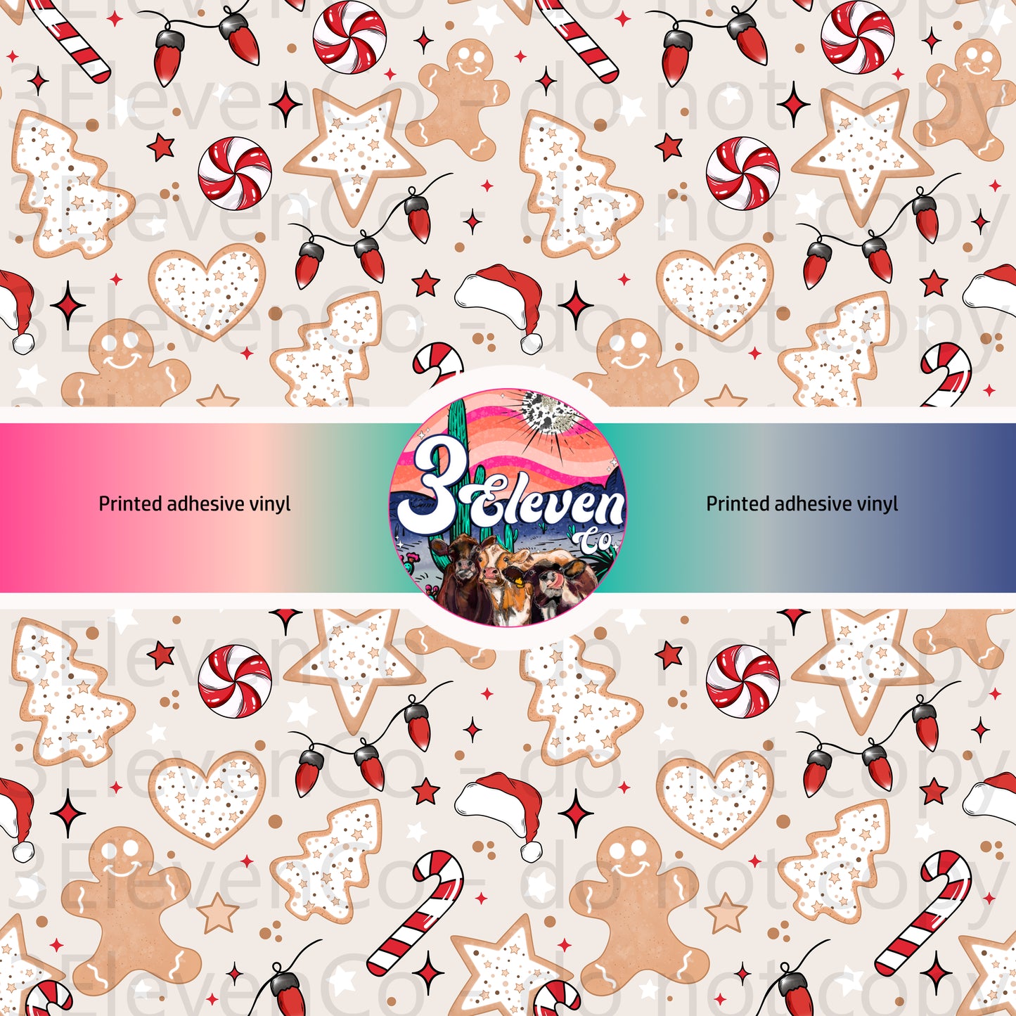 CS 2024 Christmas junkie vinyl sheet | decal | UV wrap sept