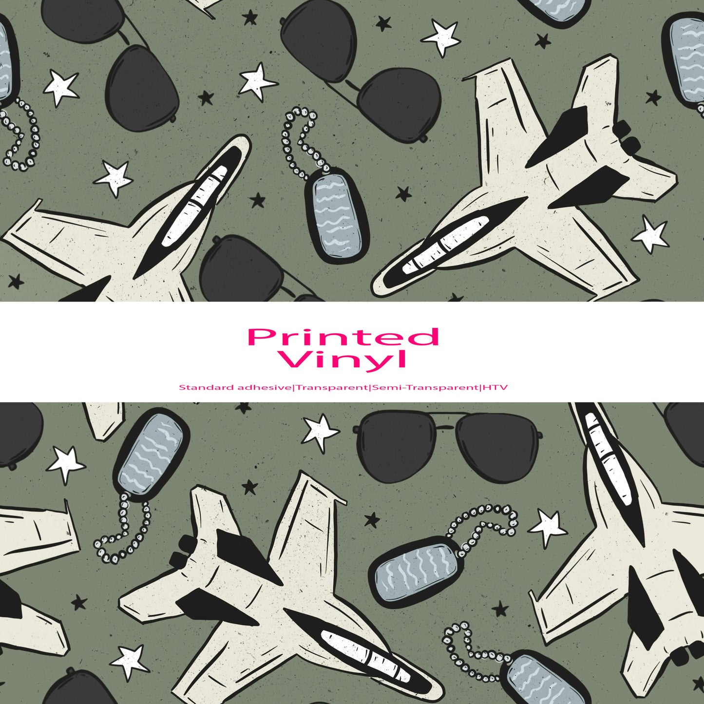 Fighter jet vinyl sheet